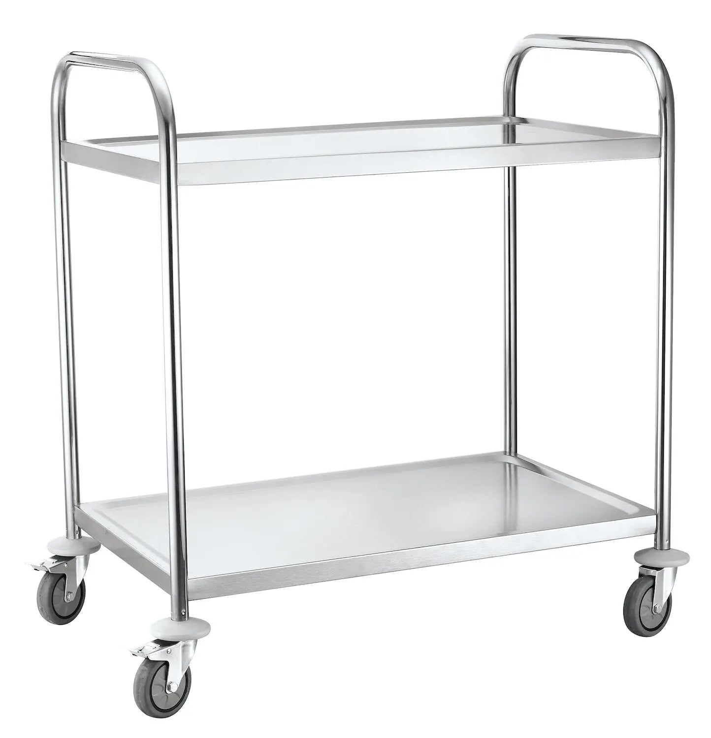 Carrello Portavivande Inox 2 Ripiani HENDI 905x585x945 mm