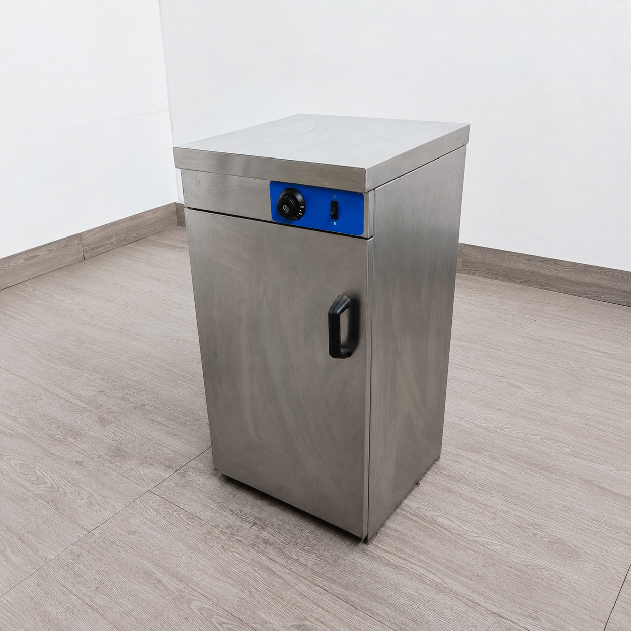 Scaldapiatti in Acciaio Inox con Ripiano Interno -