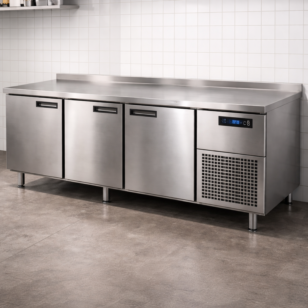 tavli refrigerati inox