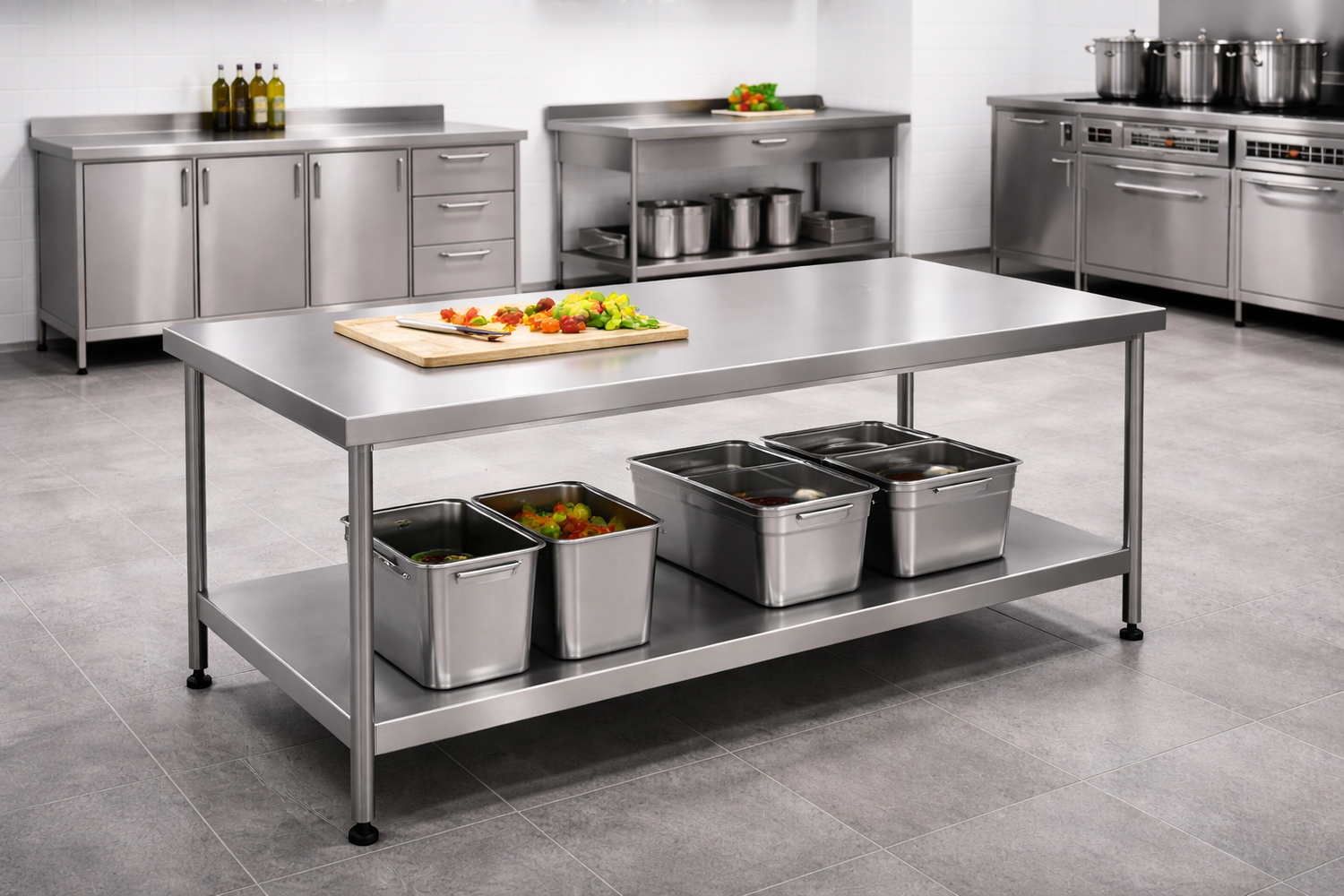 elementi neutri in acciaio inox