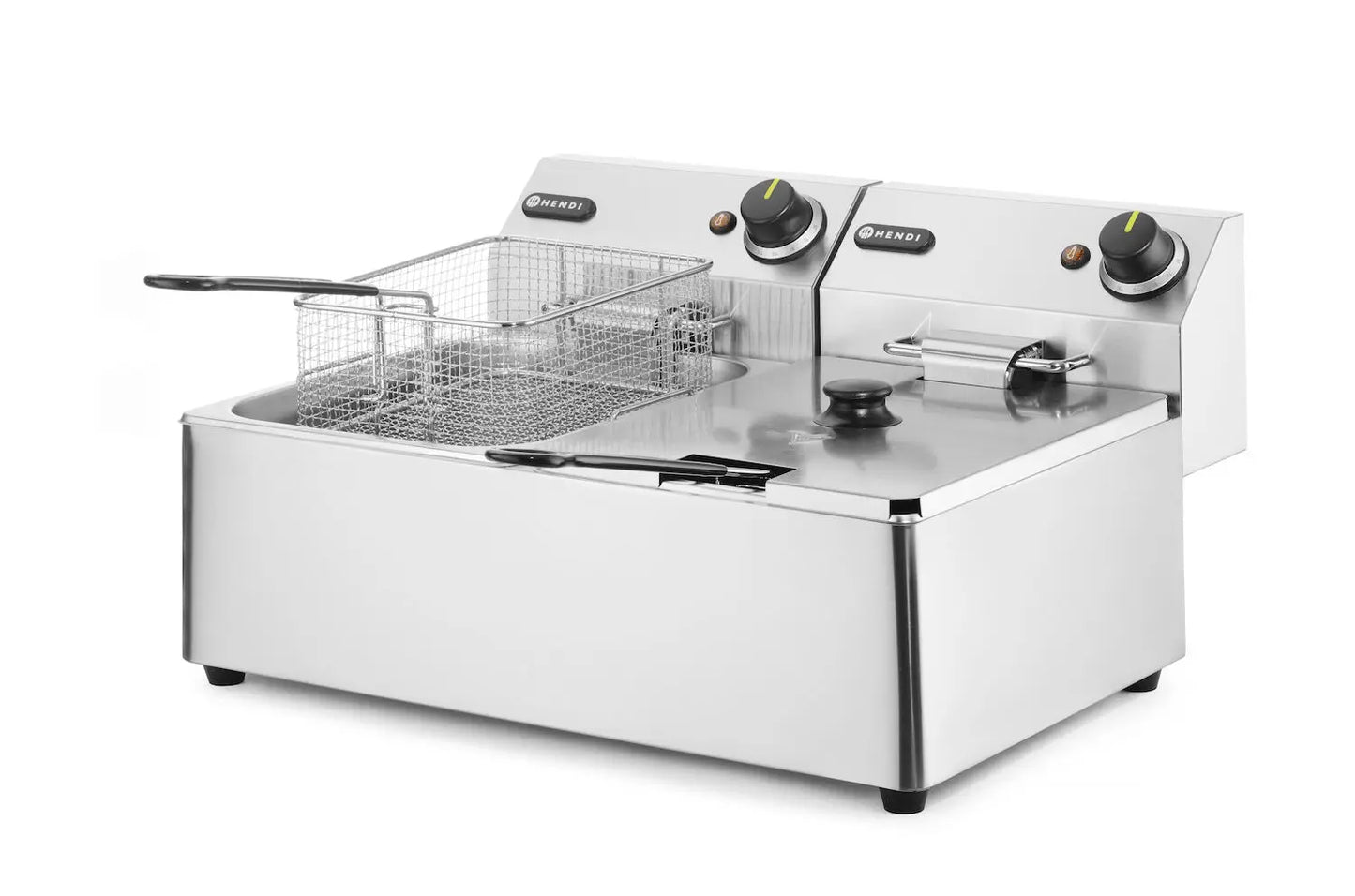 Friggitrice Kitchen Line 2x6L 6600W 230V HENDI – 12 Litri Professionale