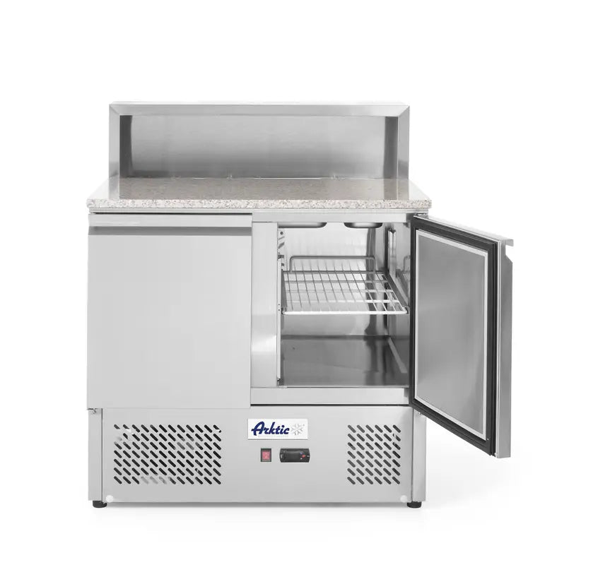 Banco Pizza Refrigerato Arktic 2 Porte 300L con Piano in Granito