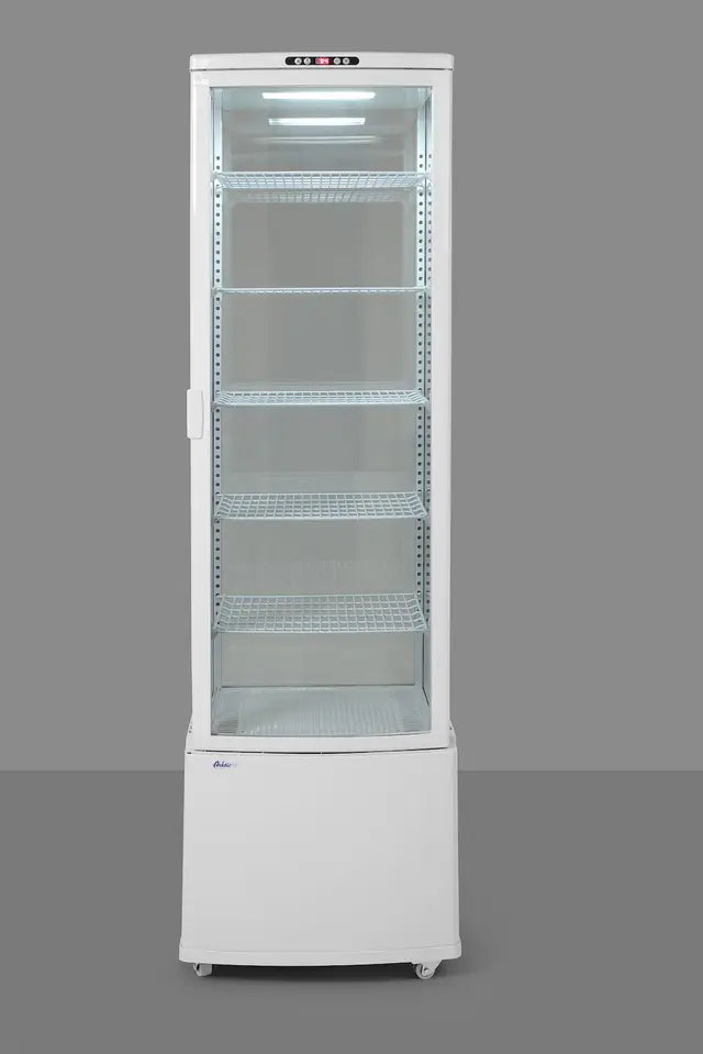 Vetrina Armadio Refrigerata Arktic 270L 0/+6°C con LED e 5 Ripiani