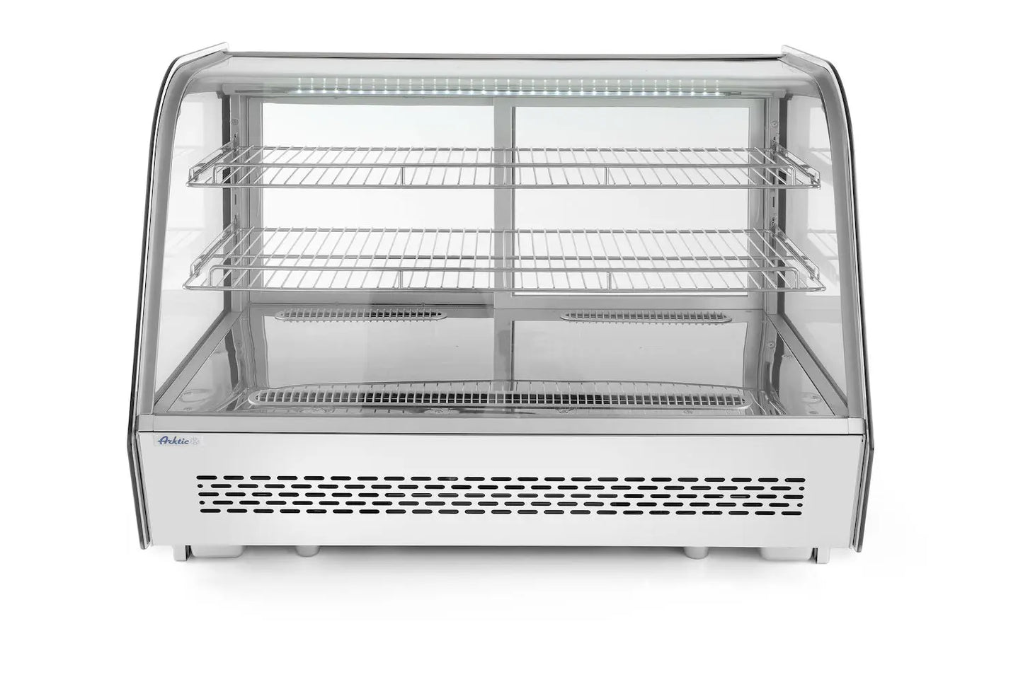 Vetrina Refrigerata da Banco Arktic 160L 0/+6°C con Vetro Curvo