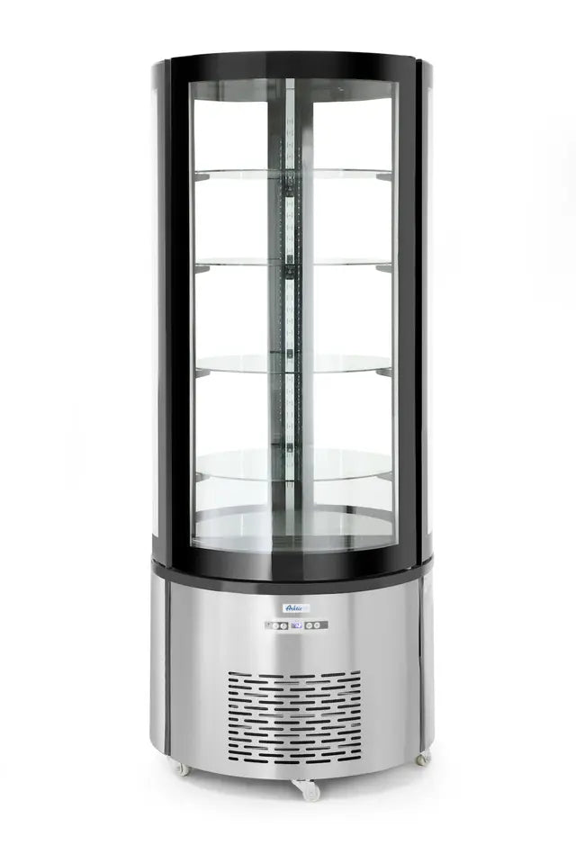 Vetrina Refrigerata Rotonda da Dessert Arktic 360L 0/+6°C con LED
