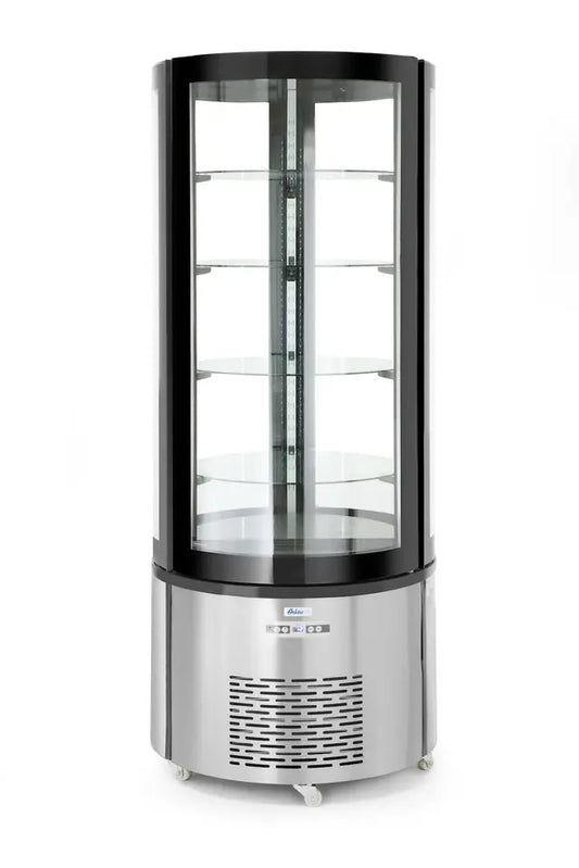 Vetrina Refrigerata Rotonda da Dessert Arktic 360L 0/+6°C con LED