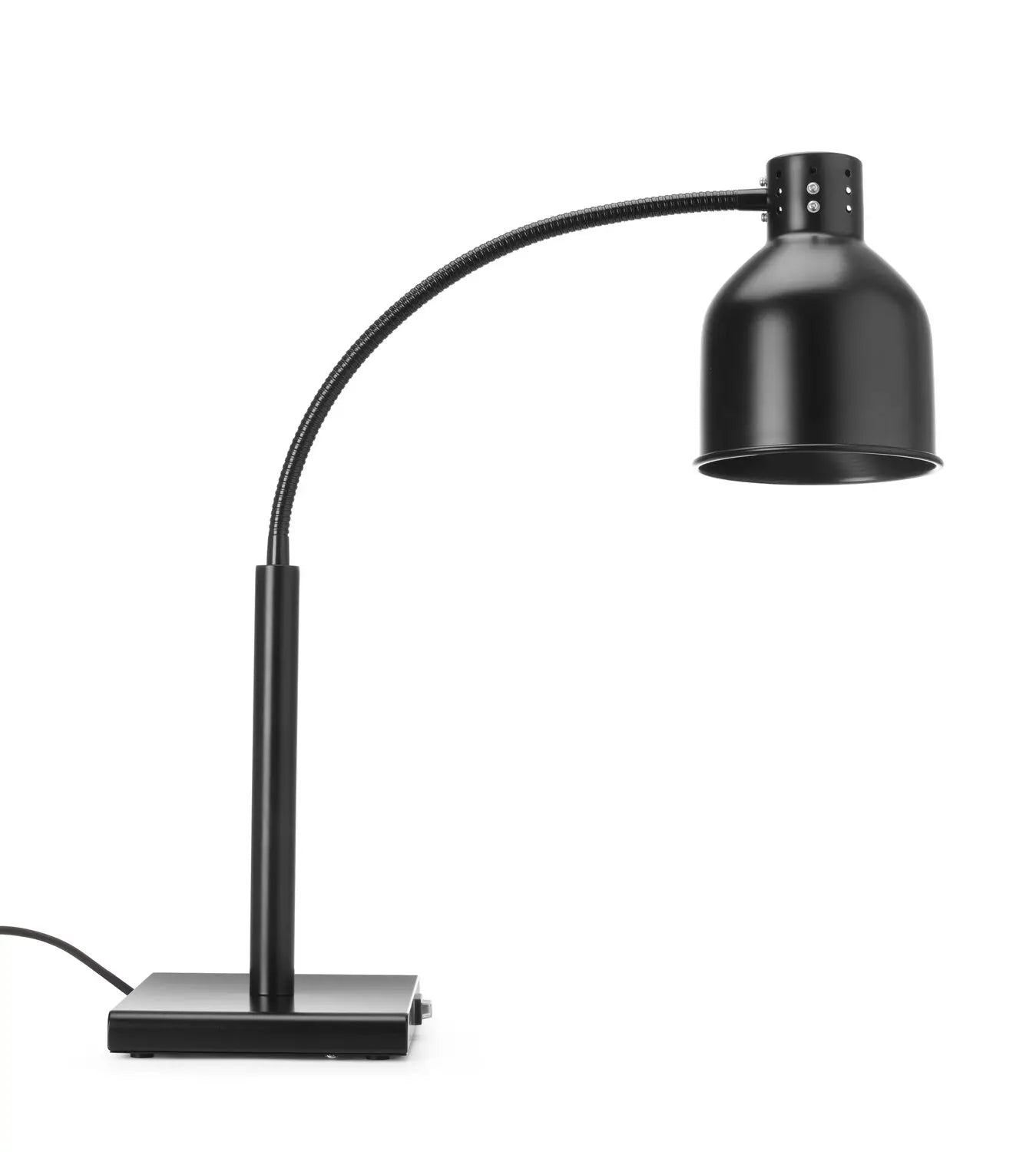 Lampada di Calore Flessibile HENDI – 250W – Braccio Regolabile – Lampadina Infrangibile – Ferro Antiruggine