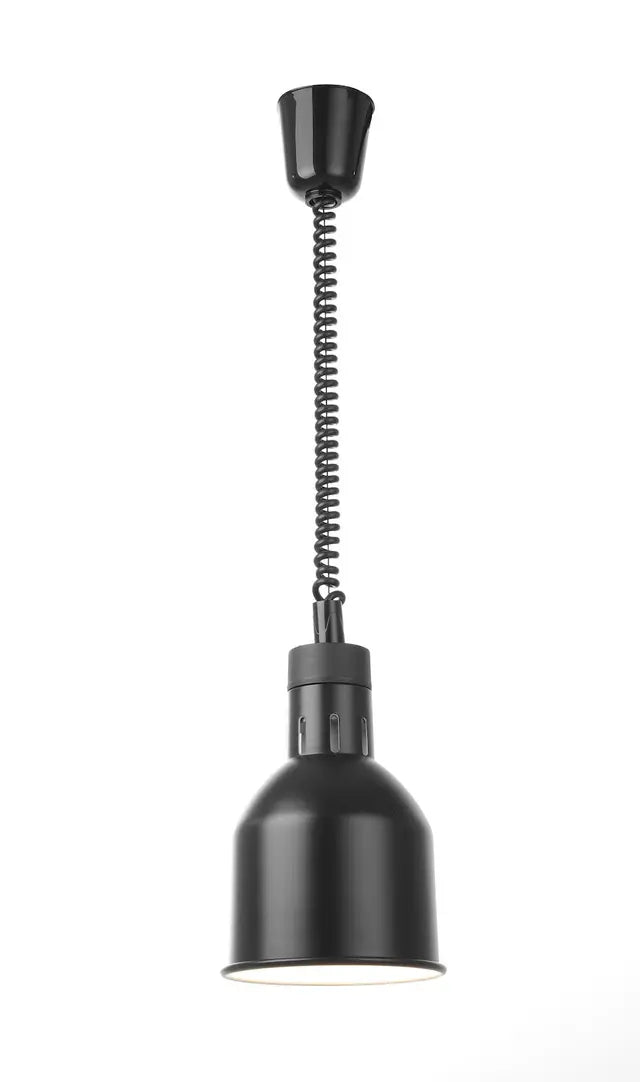 Lampada Termica Infrangibile in Alluminio – HENDI Nero
