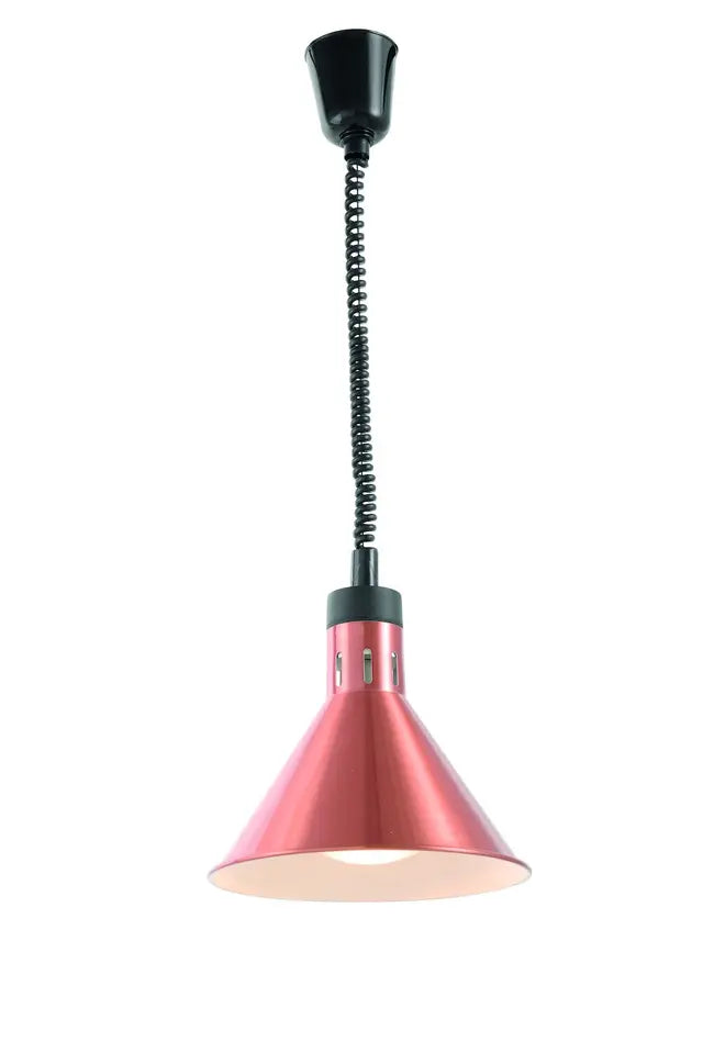 Lampada termica conica regolabile, HENDI, Rame, 230V/250W, ø275x(H)250mm