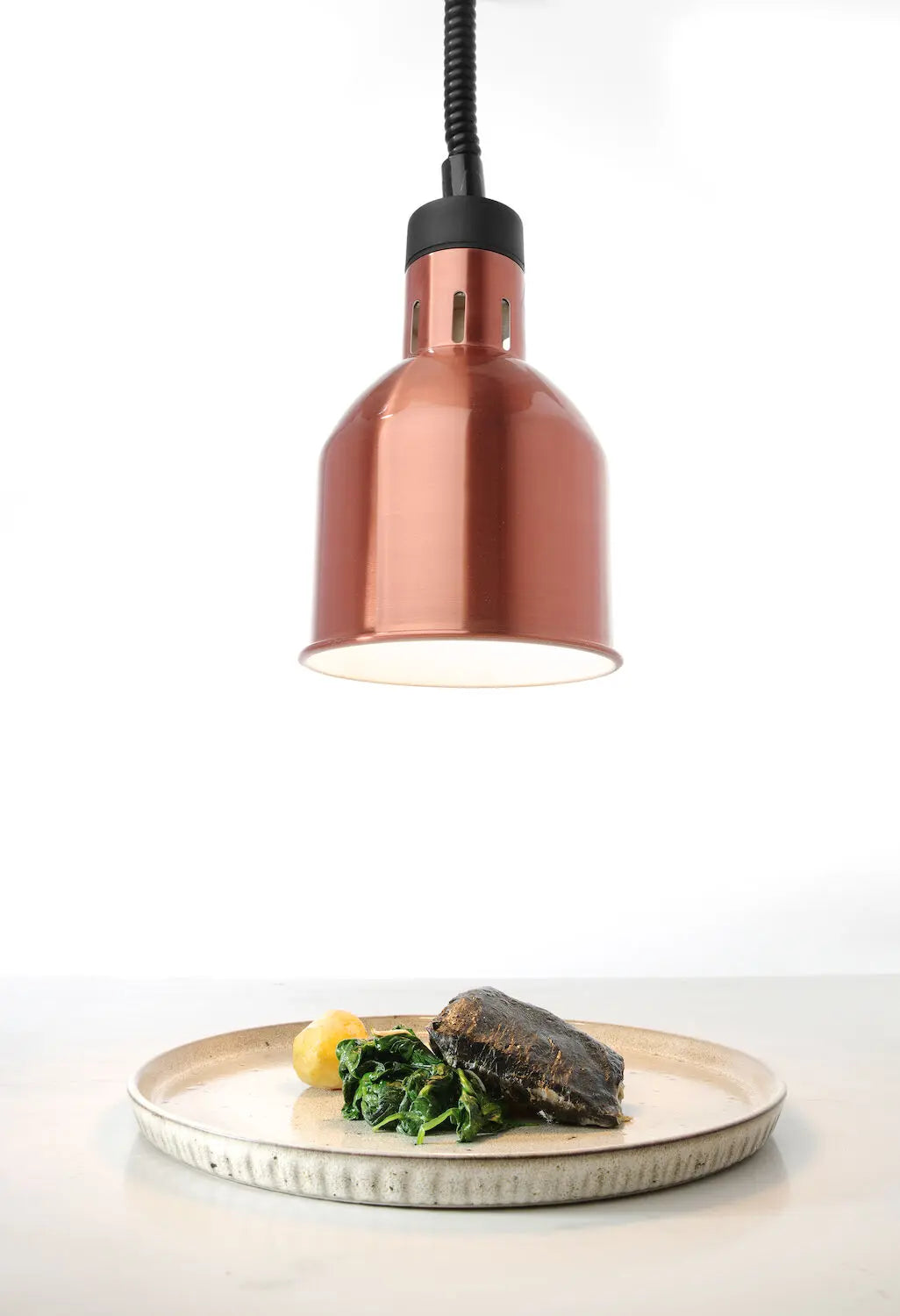 Lampada Termica Infrangibile in Alluminio – HENDI Rame 