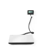 Bilancia digitale fino a 200 kg, HENDI, 298x248x(H)37mm