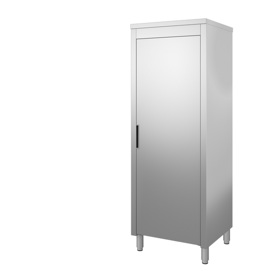 Armadio Inox AISI 430 con Top AISI 304 Prof. 700