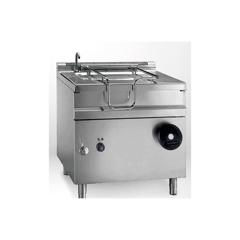 Brasiera Elettrica Rettangolare Ribaltabile 80 L BM8E080I – Acciaio Inox AISI 304
