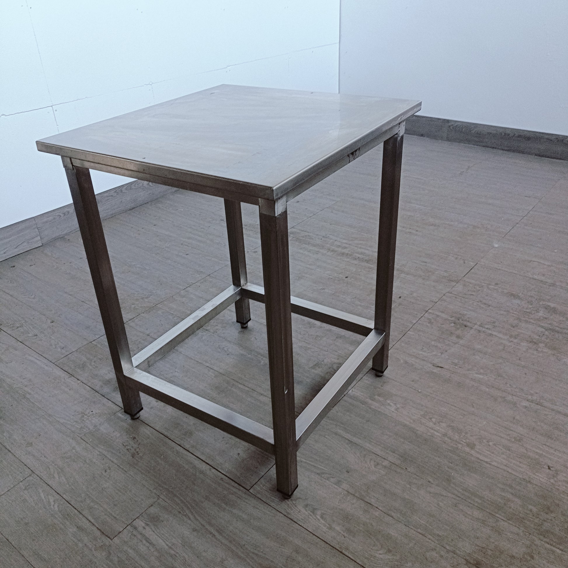 tavolo in acciaio inox 68x65 cm