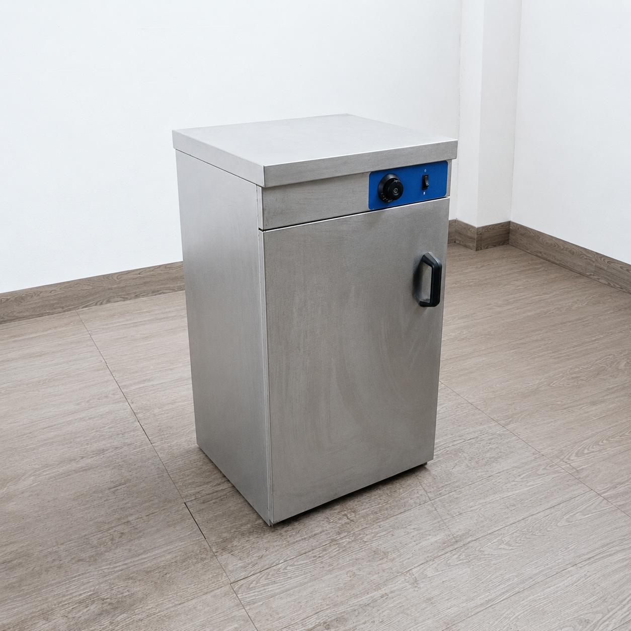 Scaldapiatti in Acciaio Inox con Ripiano Interno -