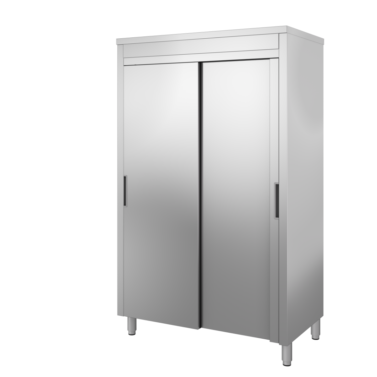 Armadio Inox AISI 430 con Top AISI 304 Prof. 700