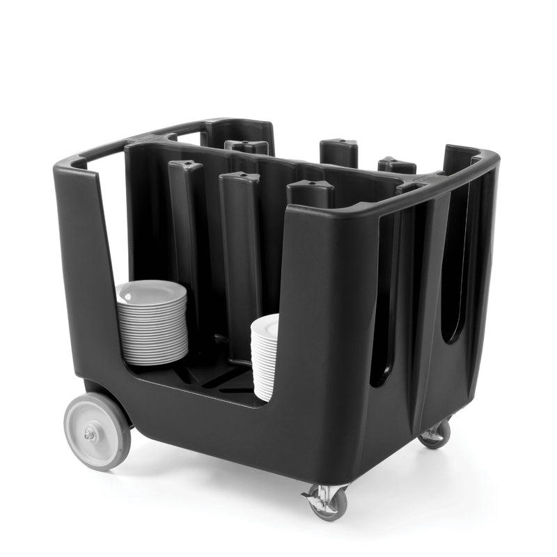 carrello portapiatti professionale con ruote AmerBox